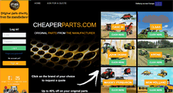 Desktop Screenshot of cheaperparts.com